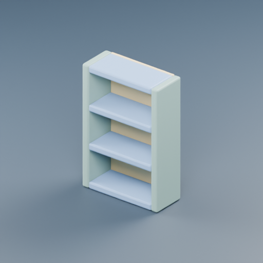Actual Blender render of Display shelf